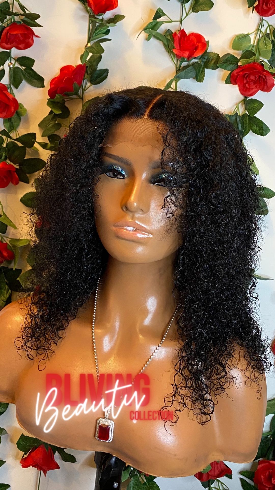 Brand New ! 14in kinky Curly Wig !