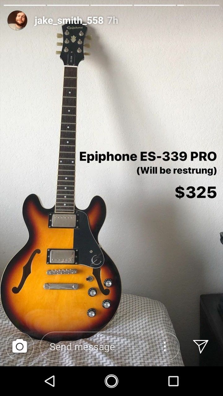 Epiphone electric guitar