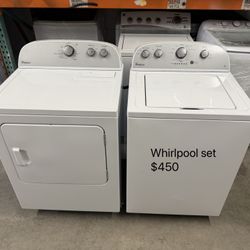 Whirlpool Washer Dryer 