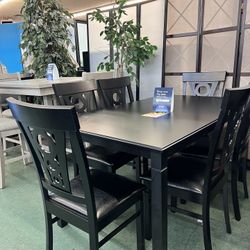 🥳Flash Deal🥳Brand New 7pc Dining Set: Dining Table With Six Chairs $499, Finance Available, Delivery Available 