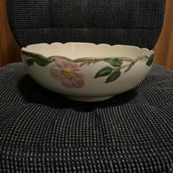 Franciscan Desert Rose salad bowl