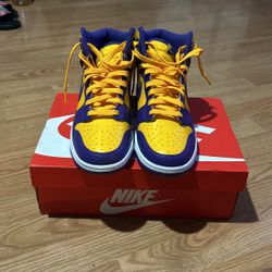 Nike Dunks Lakers