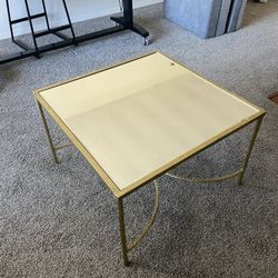 Gold Table Mirror 