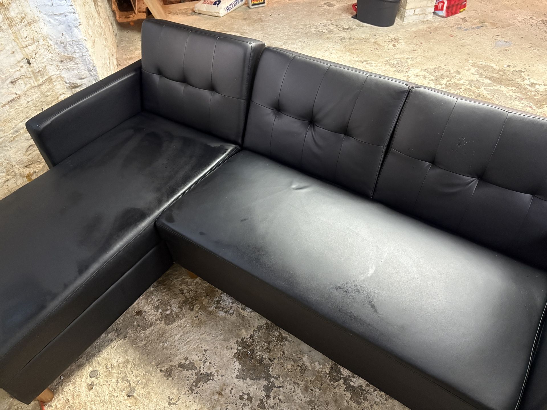 Free leather couch