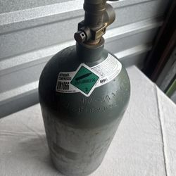Nitrogen tank, 40 cu ft,