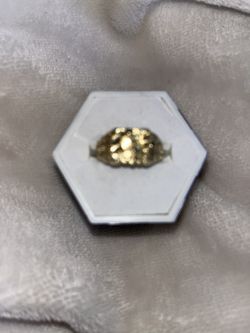 Gold Nugget Ring