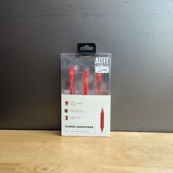 Altec Lansing stereo Earphones Mic + Volume Control 