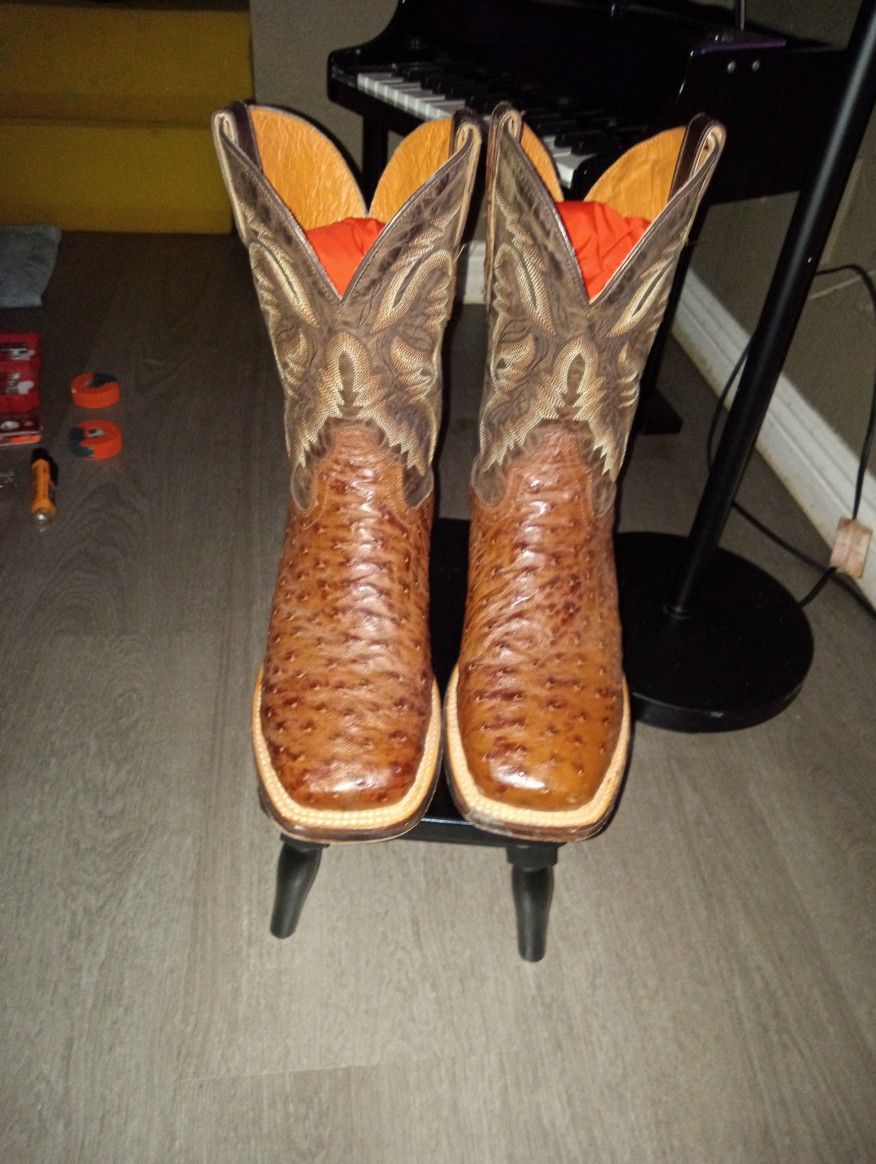 Ostrich Sz. 10- Dan Post Boots