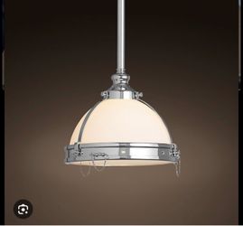 Ceiling light from restoration hardware store