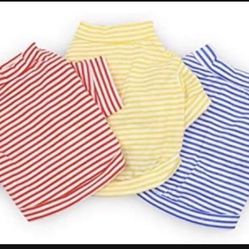 Shirt for Small Dogs, Pack of 3 XS