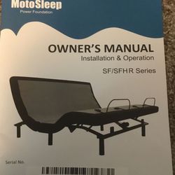 Motor Sleep Power Foundation Queen 