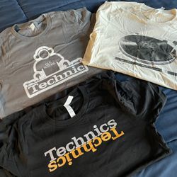 3 DJ Shirts 