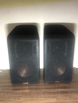 $1900+ PAIR OF KLIPSCH Reference Cinema System 5.1.4 SATELLITE Dolby ATMOS
