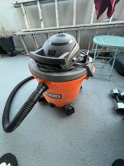Ridgid vacuum
