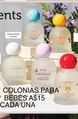 Colonias para bebés del producto de Jafra