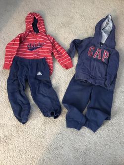 2 Boy Tracksuits - Size 2 Years