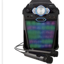 Singing Machine Vibe High-def Karaoke System Black SDL366