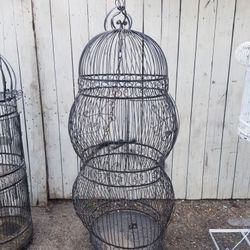 vintage bird cage 5' alto
