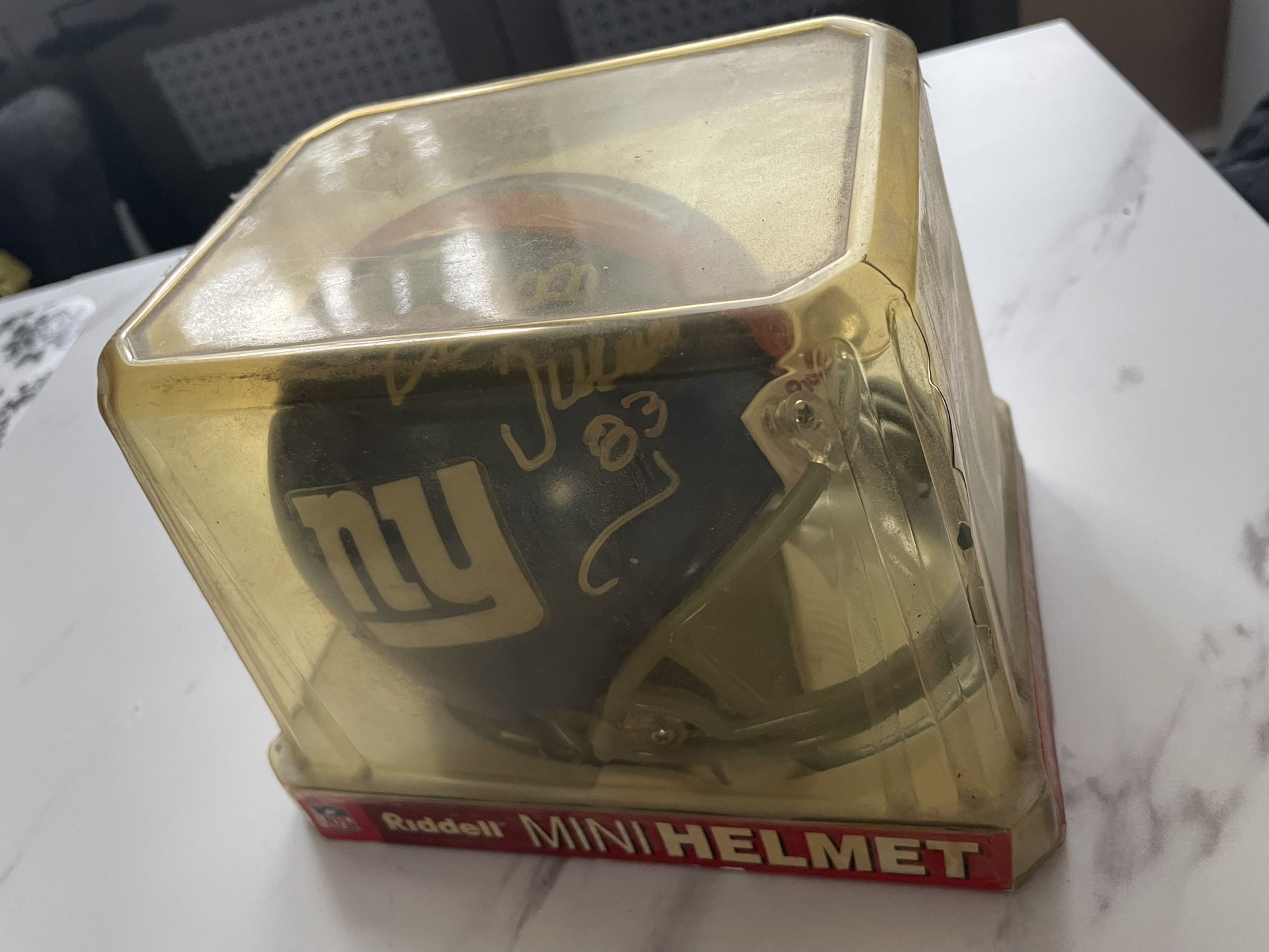 New York Giants (Memorabilia) *Signed* 