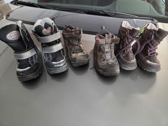 Winter Boots For Kids, Gore-tex, Sizes 8, 9, 11