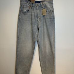 Levi's 550 92' Jeans Mens Size 31x32 Relaxed Taper Denim Distressed Retro Paint