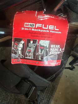 Milwaukee M18 FUEL 3-in-1 Backpack Vacuum