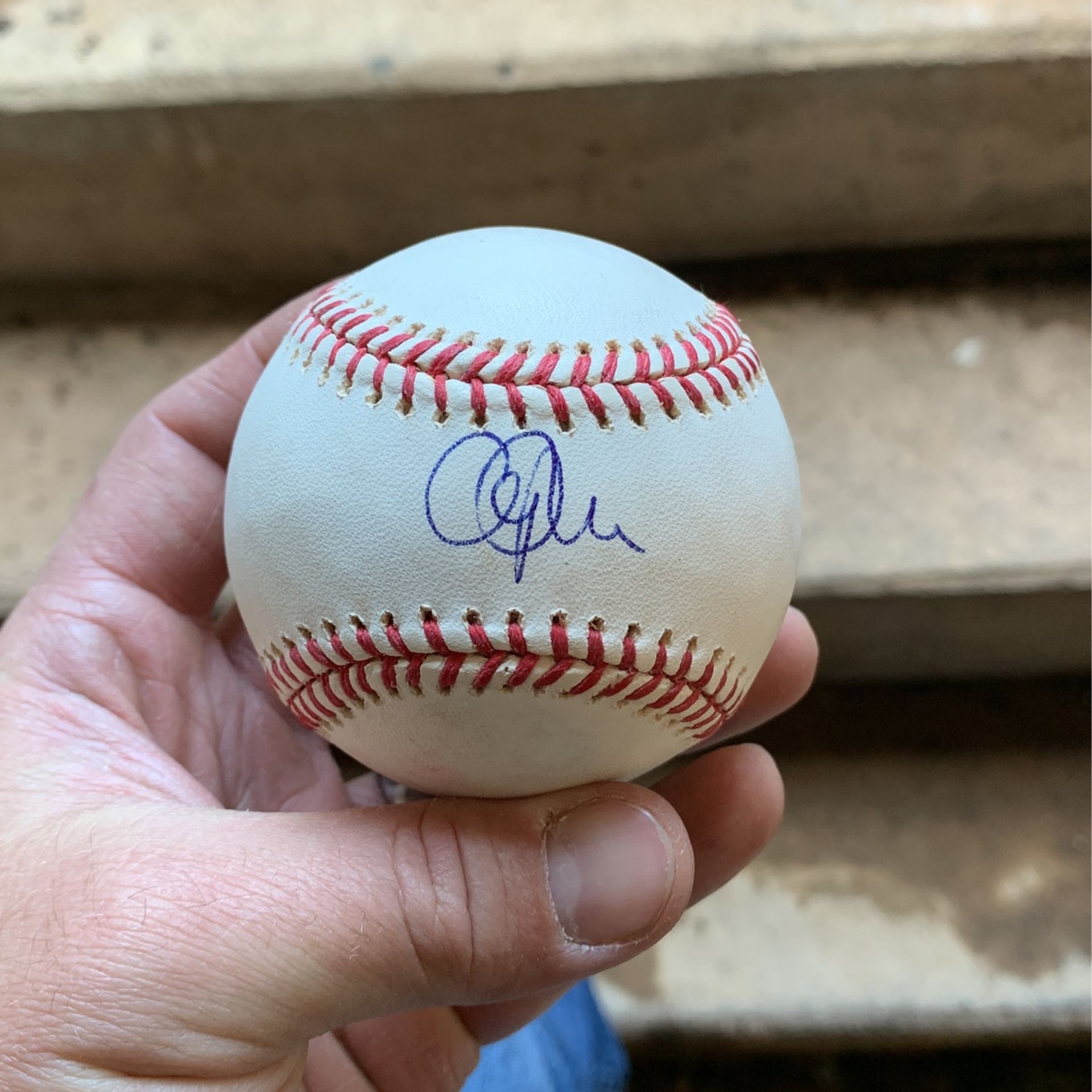 Cliff Lee Autographed Baseball