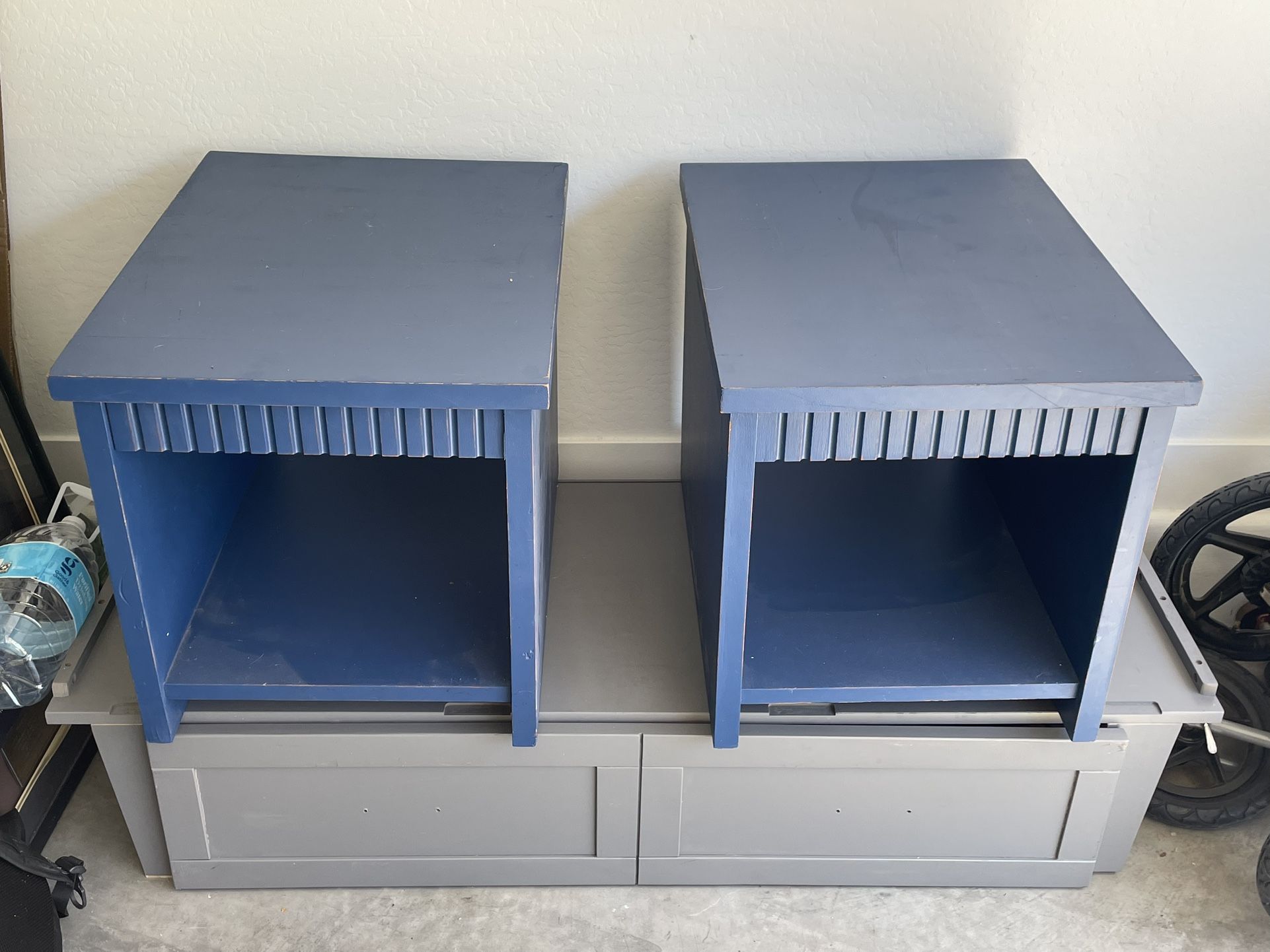 Solid Oak End Tables