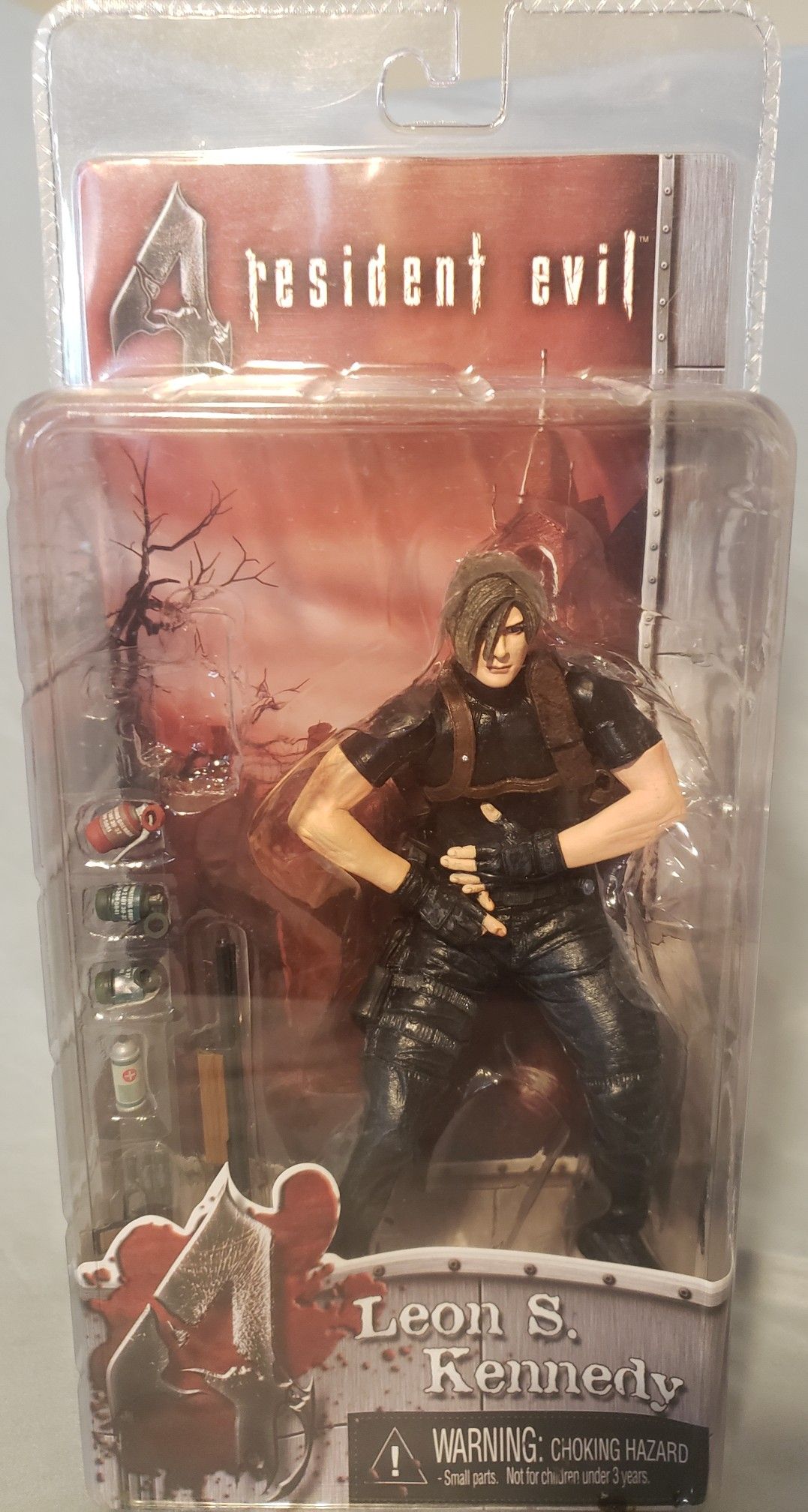 NECA Resident Evil 4 Leon S. Kennedy Action Figure. Condition is New.