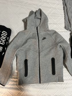 Grey Nike Tech Hoodie 