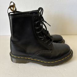 Women’s Dr. Doc Martens 1460 Black Leather Combat Boots