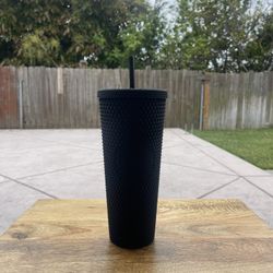 New Black Matte Starbucks Cup