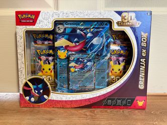 Pokemon - 30th Celebration Greninja ex Box - $55