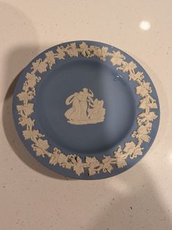 Wedgwood Blue Jasperware Small Decorative Plate