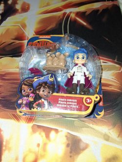 NICKELODEON SANTIAGO OF THE SEAS PIRATE ENRIQUE ACTION FIGURE...NEW...SMOKE FREE HOME...$10 FIRM...