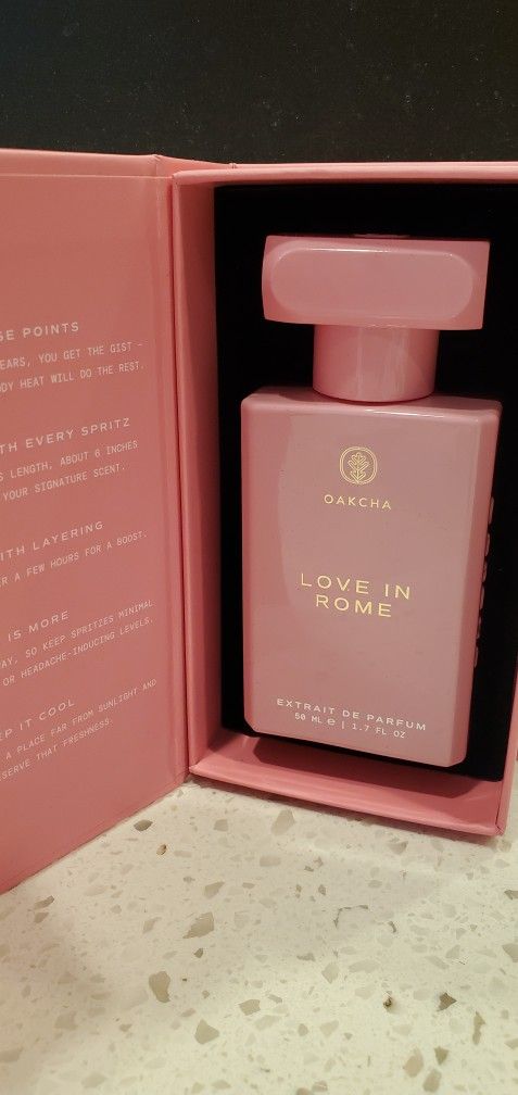 Oakcha - Love in Rome - Brand New - 1.7oz
