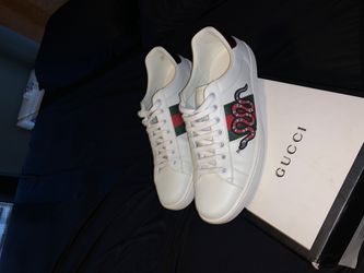 Gucci’s Ace Embroidered Snake