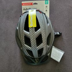 Schwinn Adult Beam Helmet with LED Light, Black