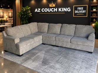 Large Gray Sectional Couch-FREE DELIVERY 🚚