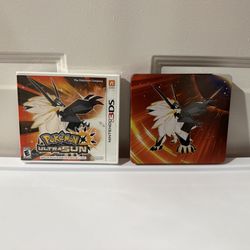 Pokémon Ultra Sun NEW + Steelbook