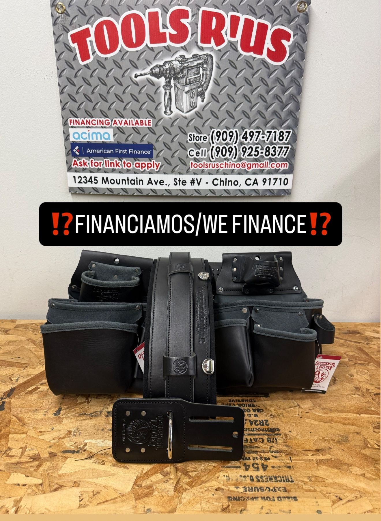 OCCIDENTAL LEATHER Stronghold Framer Set(COMPLETO)**(FINANCIAMOS/WE FINANCE)**
