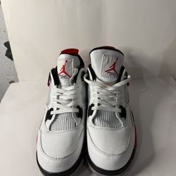 Nike Air Jordan 4 Retro Alternate 89 2016 White Red Men’s Size 12