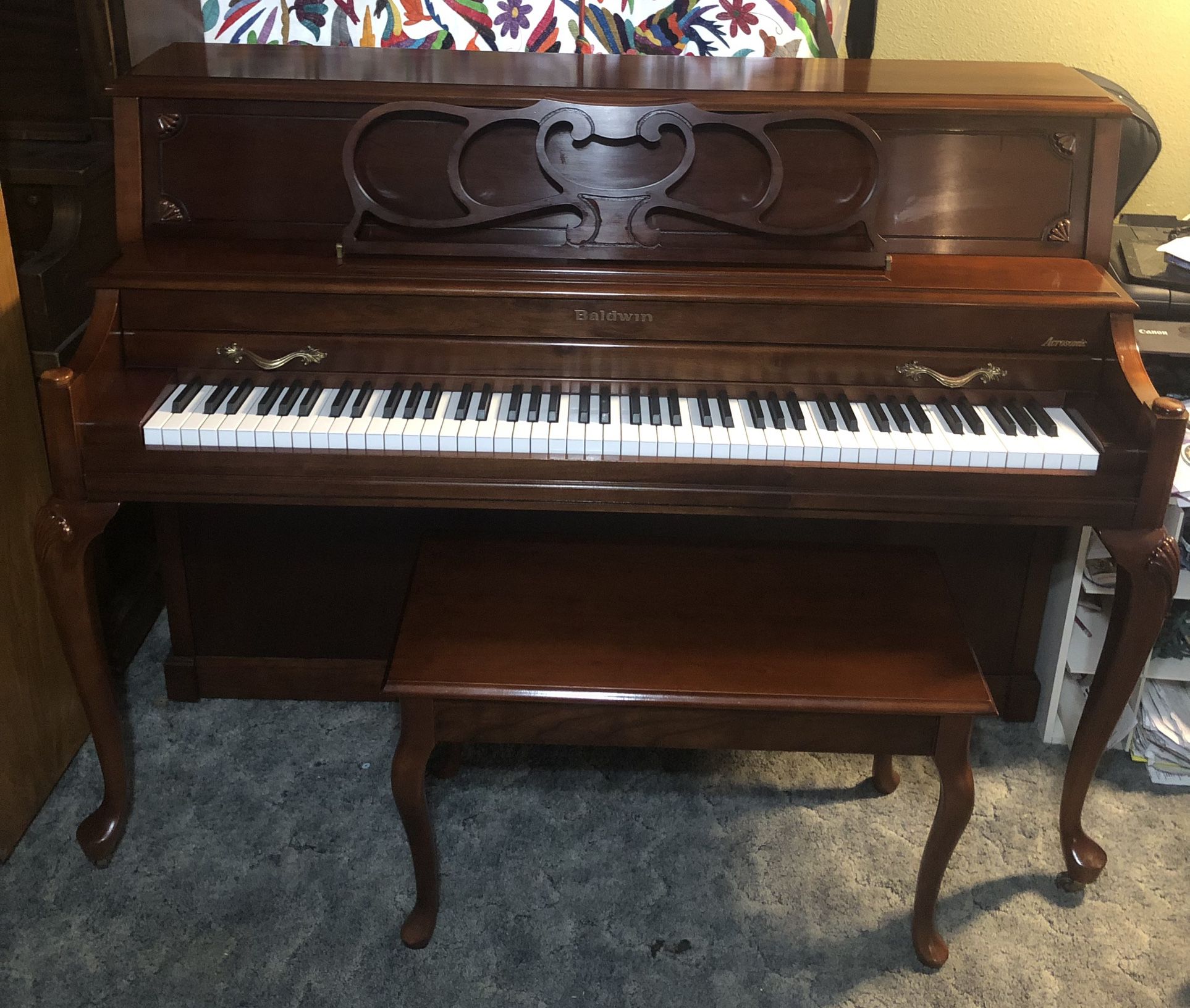 1995 Baldwin Acrosonic Console Piano