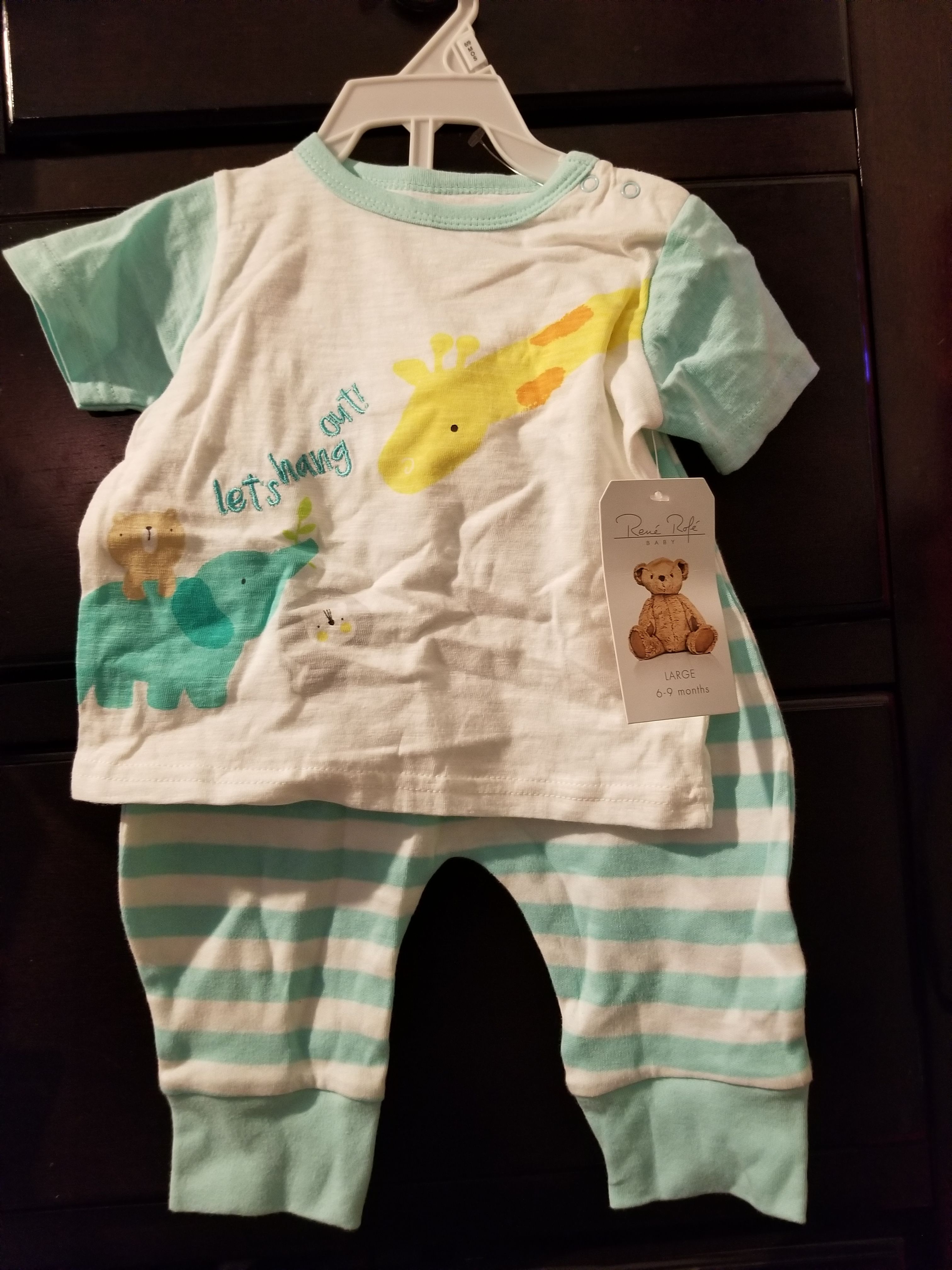 New 3-6mo boy clothes