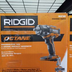 Ridgid 1/2" Impact Wrench $100 Tool Only