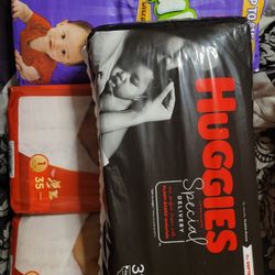 Size 1 Diapers 