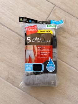 NEW Hanes Men's Size XL Tagless Boxer Briefs 5-Pack MSRP $20 West Las Vegas See My Listings Summerlin 7 Packs Available
