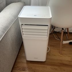 Vissani 6000 BTU Smart Portable Air Conditioner – Cools up to 250 sq ft (3-in-1)