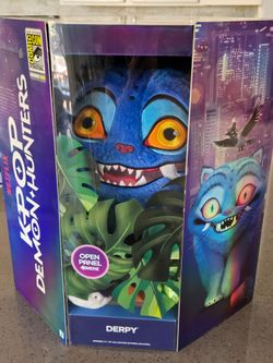 Kpop Demon Hunters Derpy Plush Jazwares San Diego Comic Con Exclusive