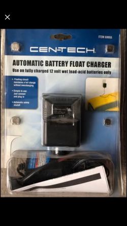 Still in Package Never Used Cen-tech Automatic Battery Float Charge Autom